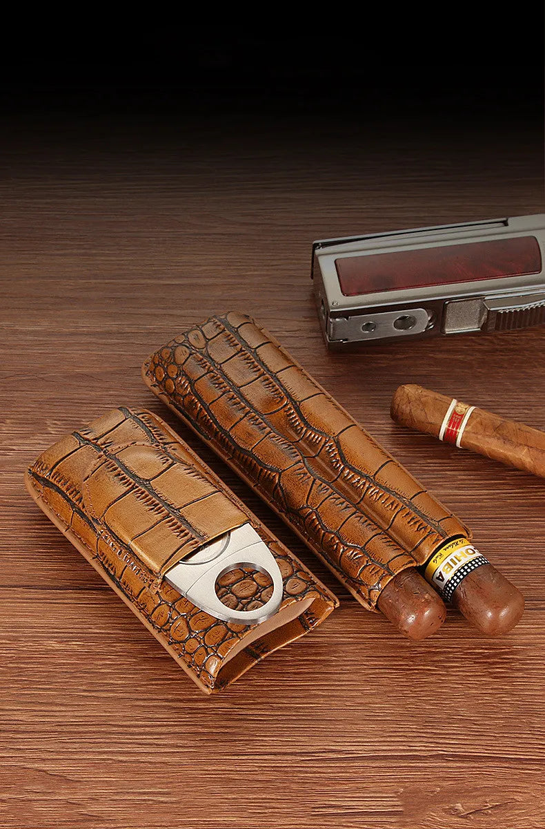 Luxury Travel Cigar Case