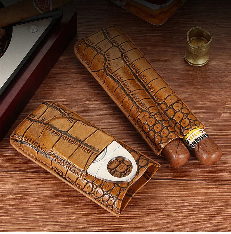 Luxury Travel Cigar Case