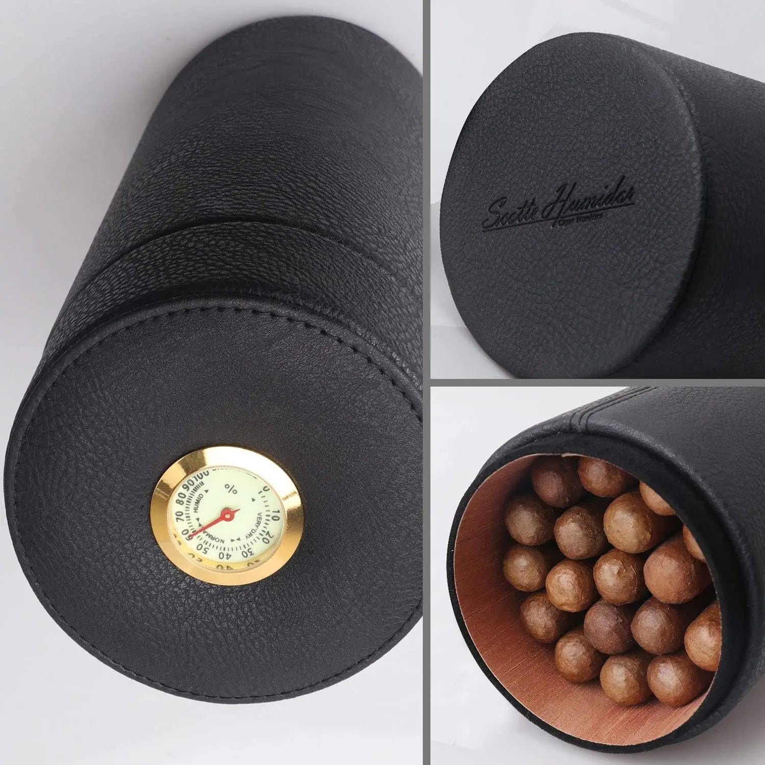 Leather Cigar Humidor