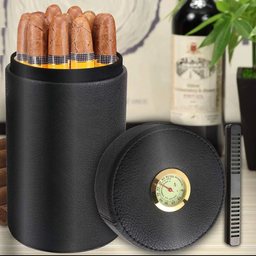 Leather Cigar Humidor