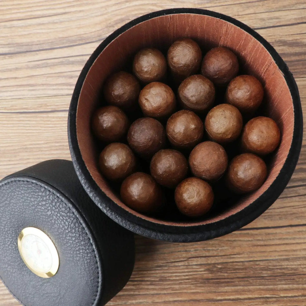Leather Cigar Humidor